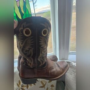 Ariat Men's Heritage Roughstock Gingersnap VentTEK Square Toe Buckaroo Cowboy Bo